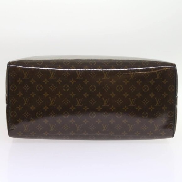 LOUIS VUITTON Monogram Glaze Keepall Bandouliere 50 Bag M43899 LV Auth 55861S - Picture 9 of 15